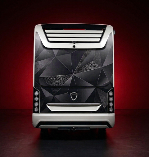 Heckgestaltung Wohnmobil foilART