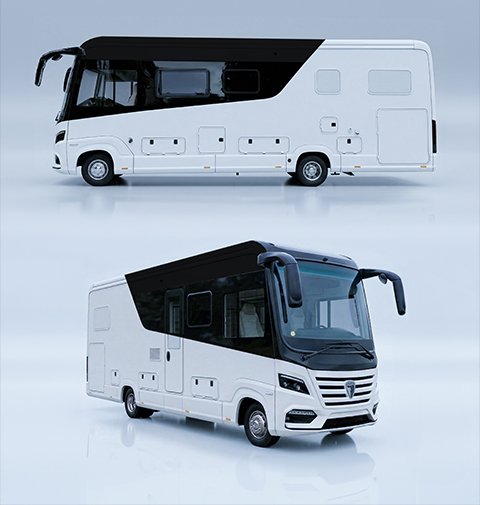 Teilfolierungen von Wohnmobilen - Designfolien von foilART