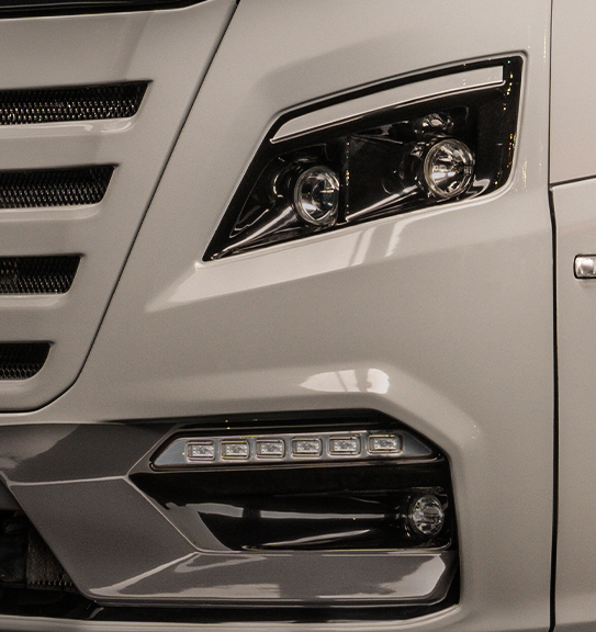 Detailing Aufnahme einer Komplettfolierung Ansicht Front